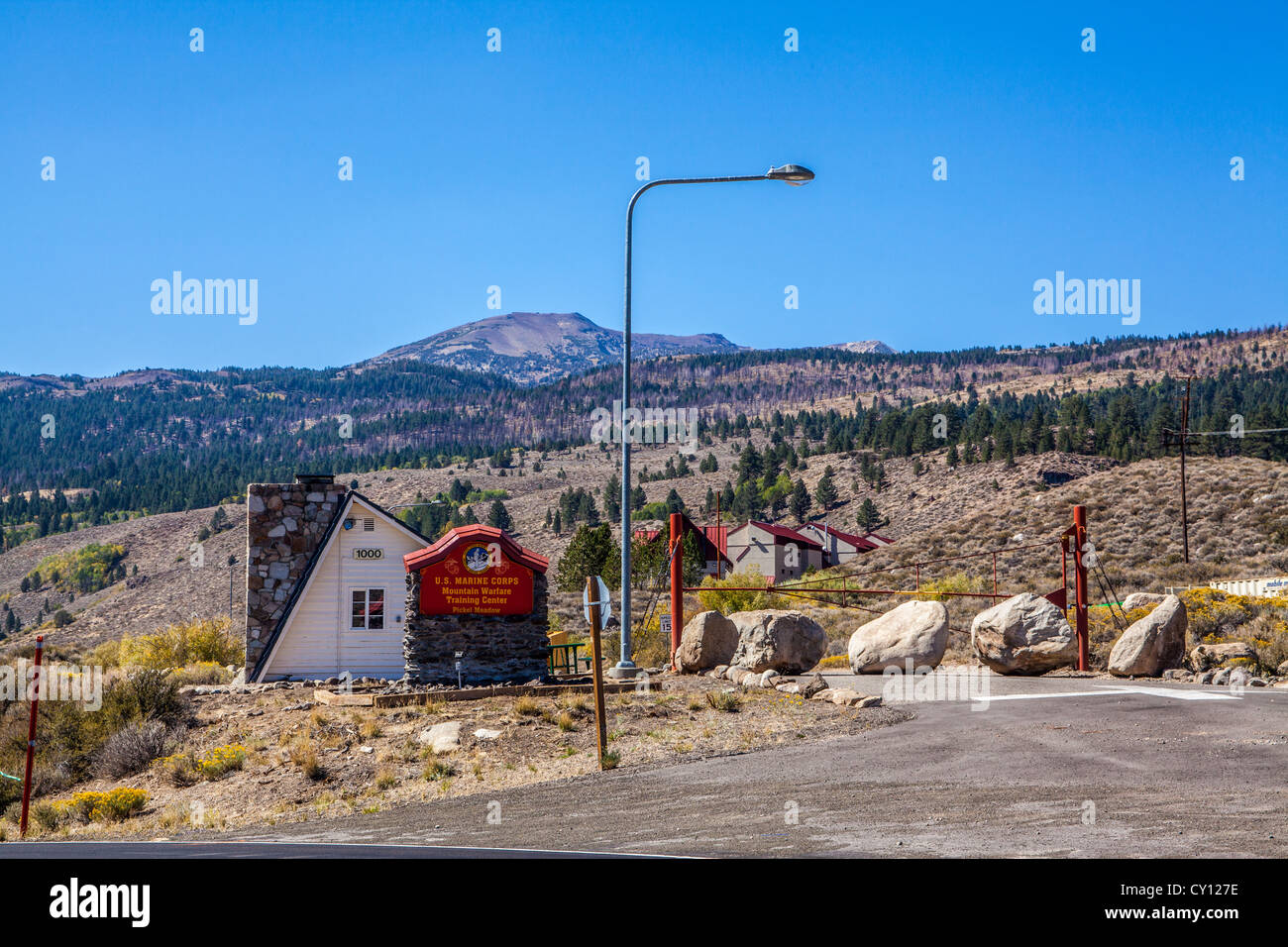 The U.S. Marine Corp Mountain Warfare Training Center in the Eastern