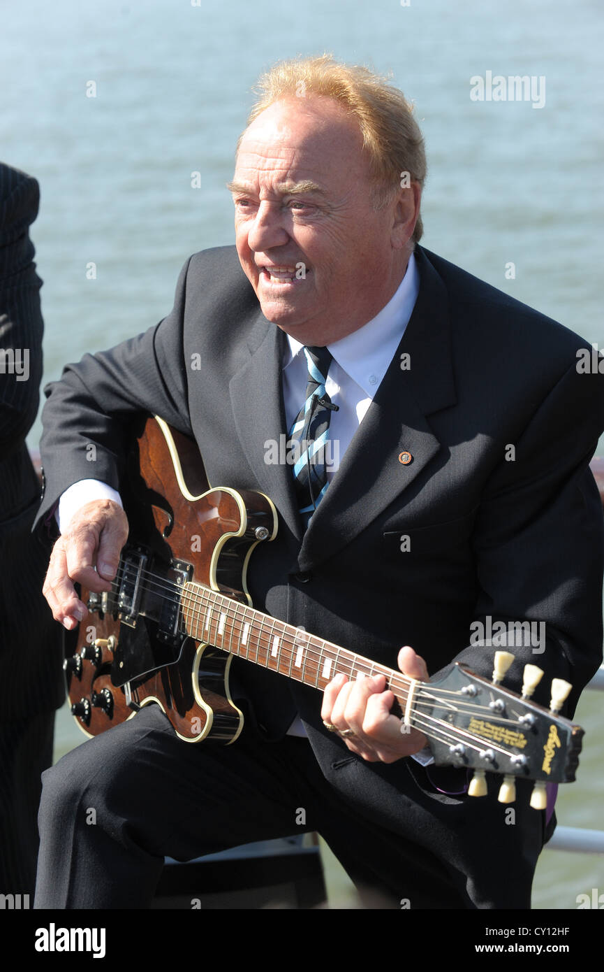 Gerry Marsden of Gerry and the Pacemakers Stock Photo