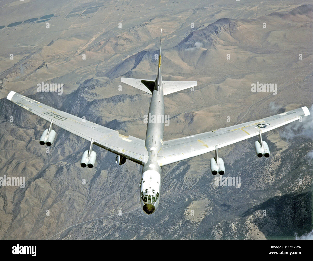 B-52 mothership Stock Photo