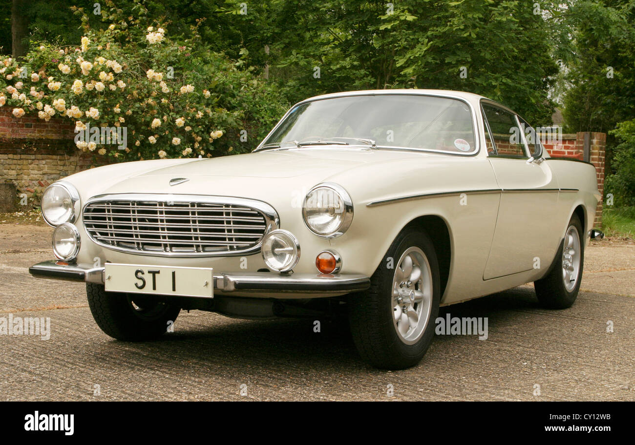Volvo P1800 car as driven by Roger Moore in the 'Saint' TV Series Stock  Photo - Alamy