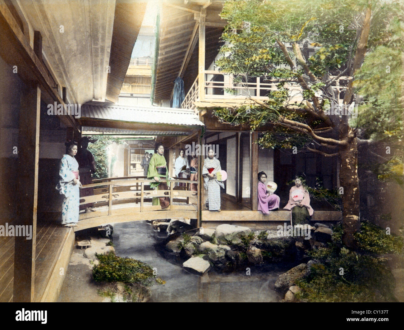 Tea house japanese traditional hi-res stock photography and images - Alamy