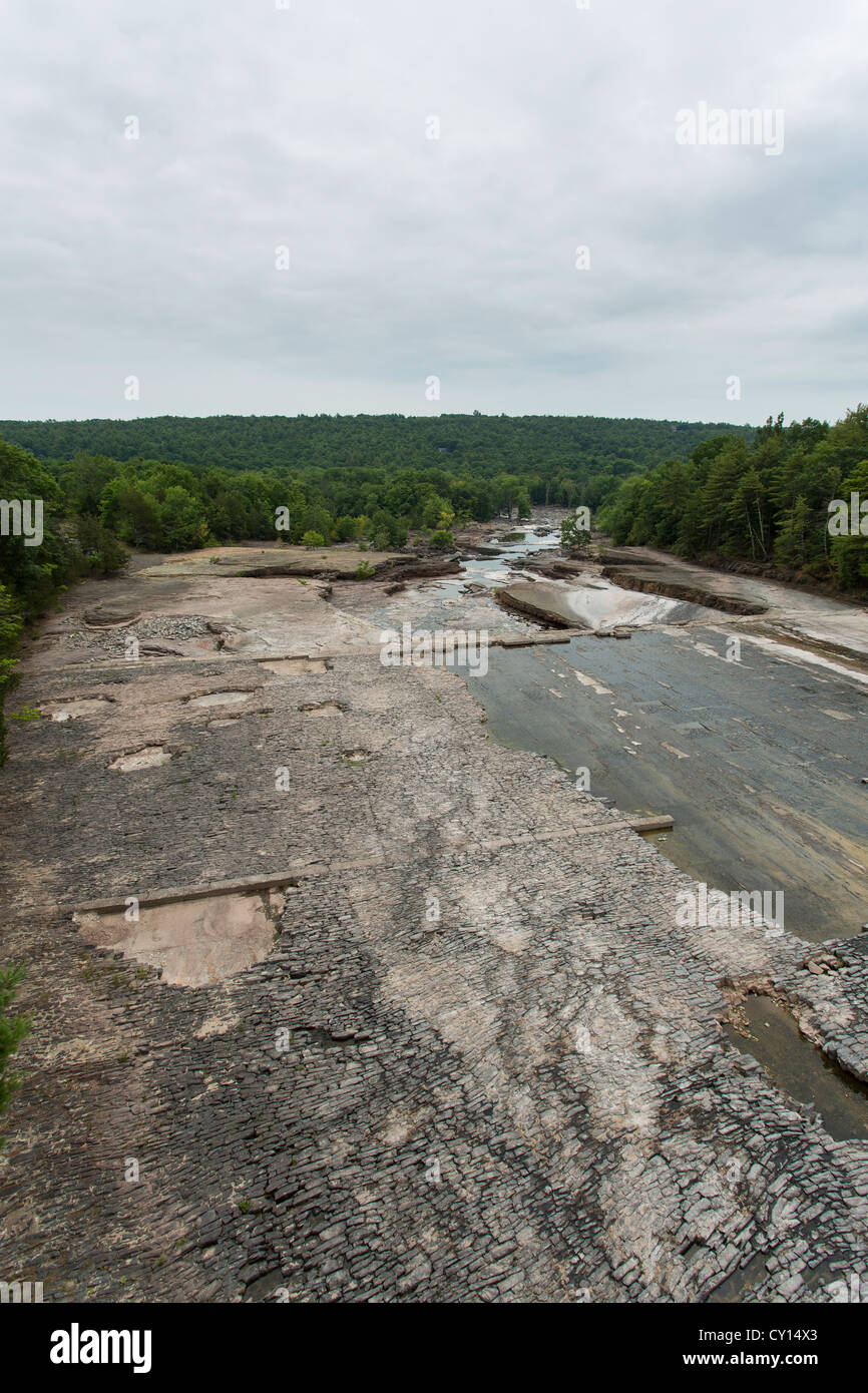 Olivebridge Dam Ashokan Reservoir Catskill Watershed, New York Stock