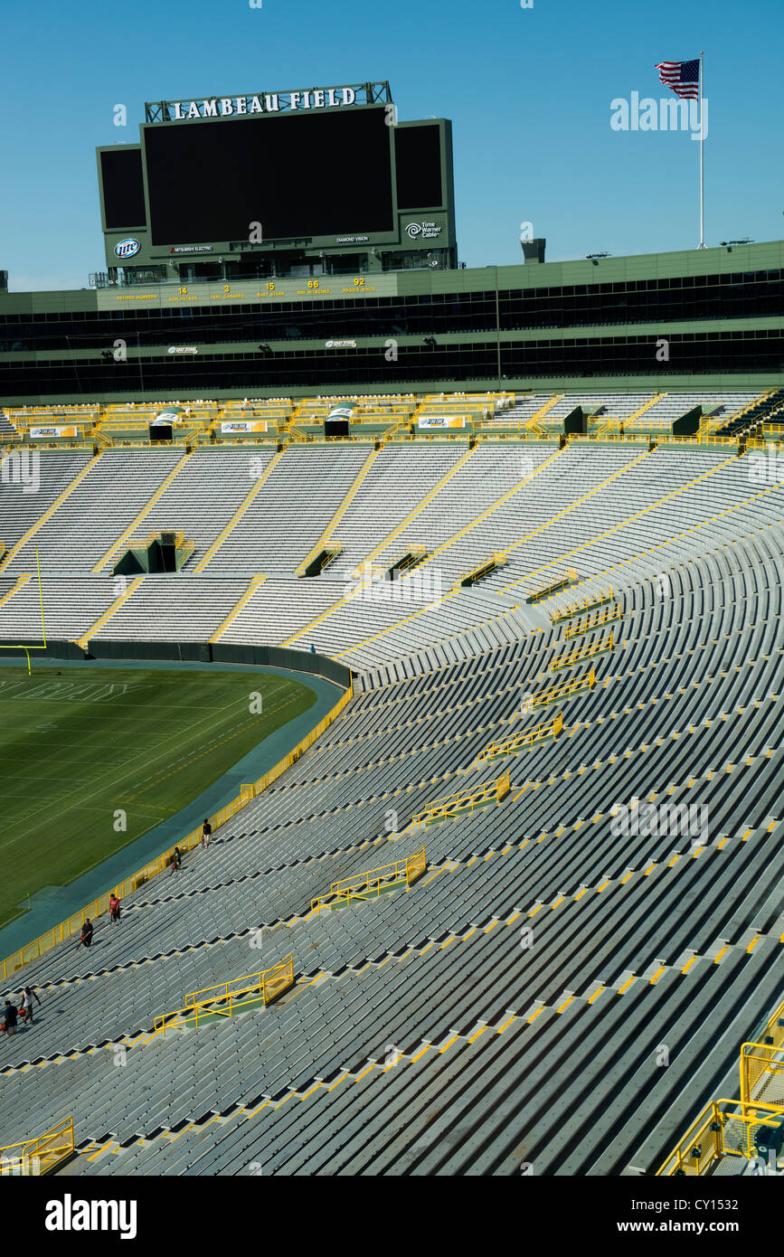 Lambeau Field, home of The Packers football team Stock Photo Alamy