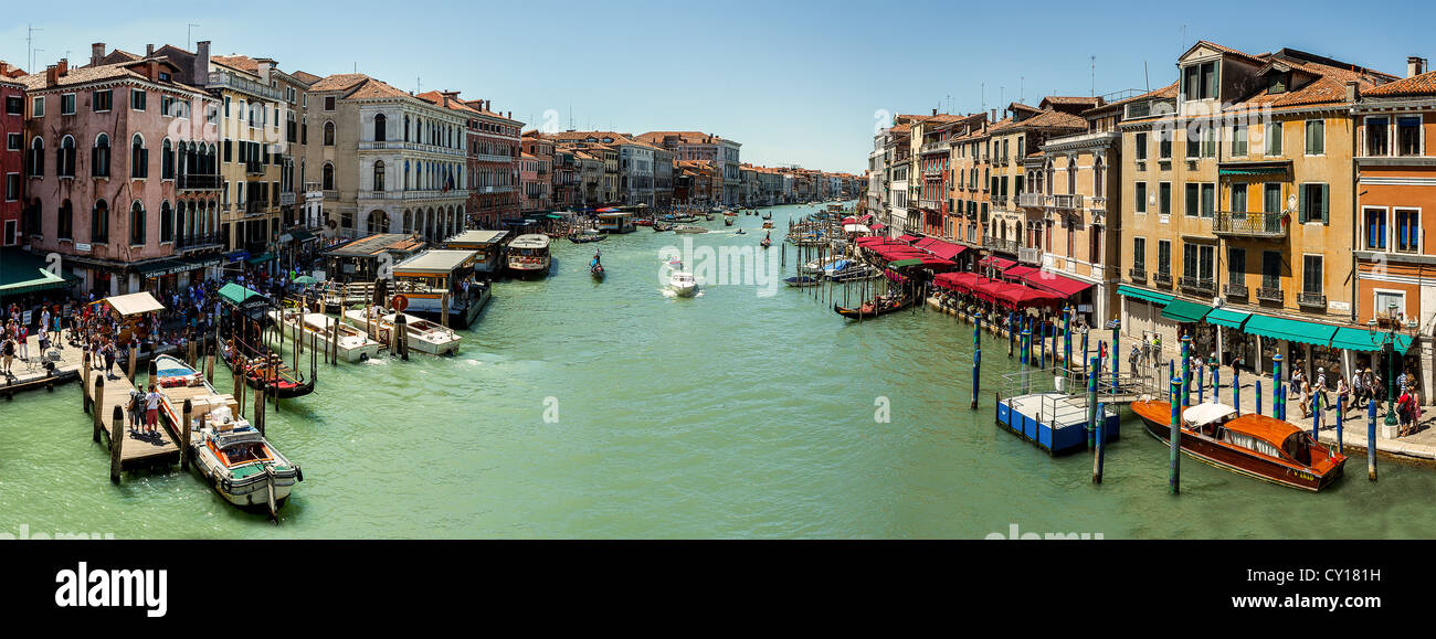 Panorama of the grand canal hi-res stock photography and images - Alamy