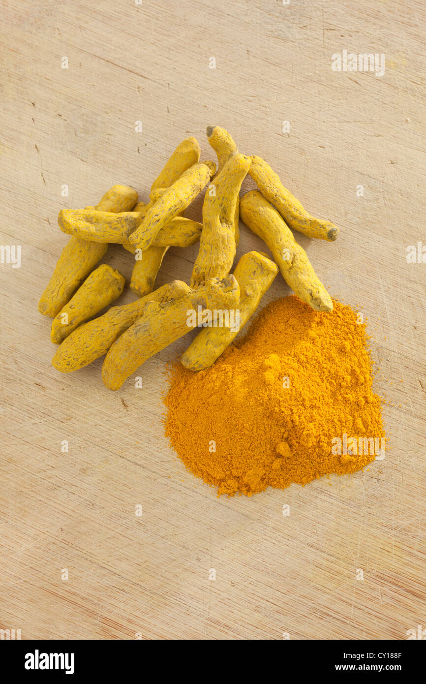 Turmeric powder hires stock photography and images Alamy