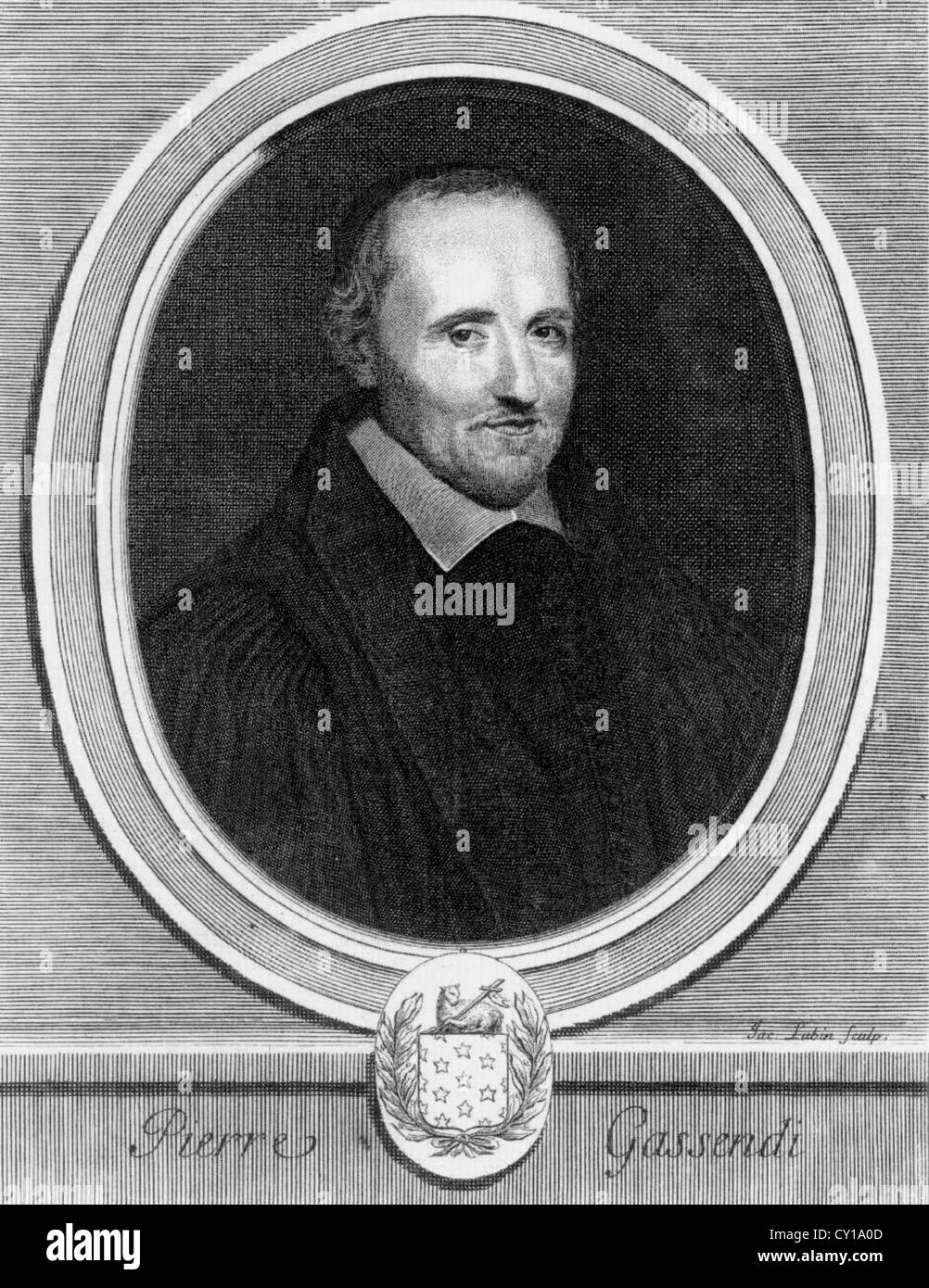 PIERRE GASSENDI (15921655) French philosopher and mathematician Stock