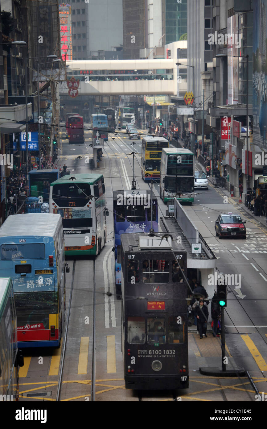 Public Transport In Hongkong Stock Photo Alamy Public Transport In Hongkong Stock Photo Alamy