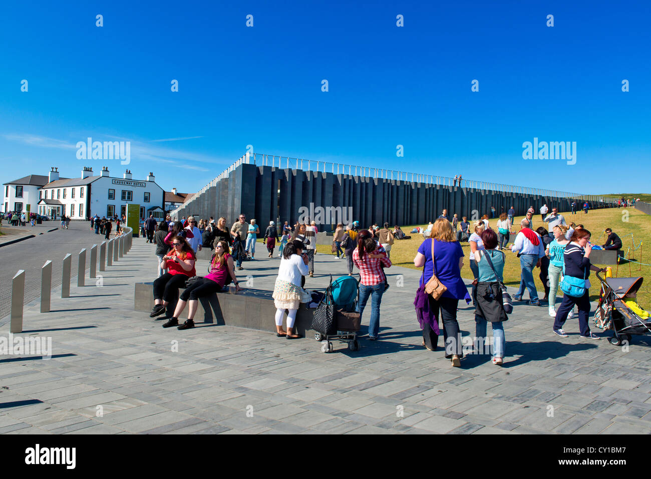 Giant's Causeway Visitor Centre, Northern Ireland Stock Photo