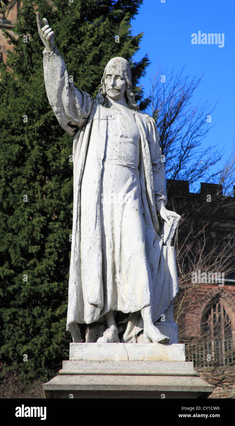 Statue of Richard Baxter, Kidderminster, Worcestershire, England