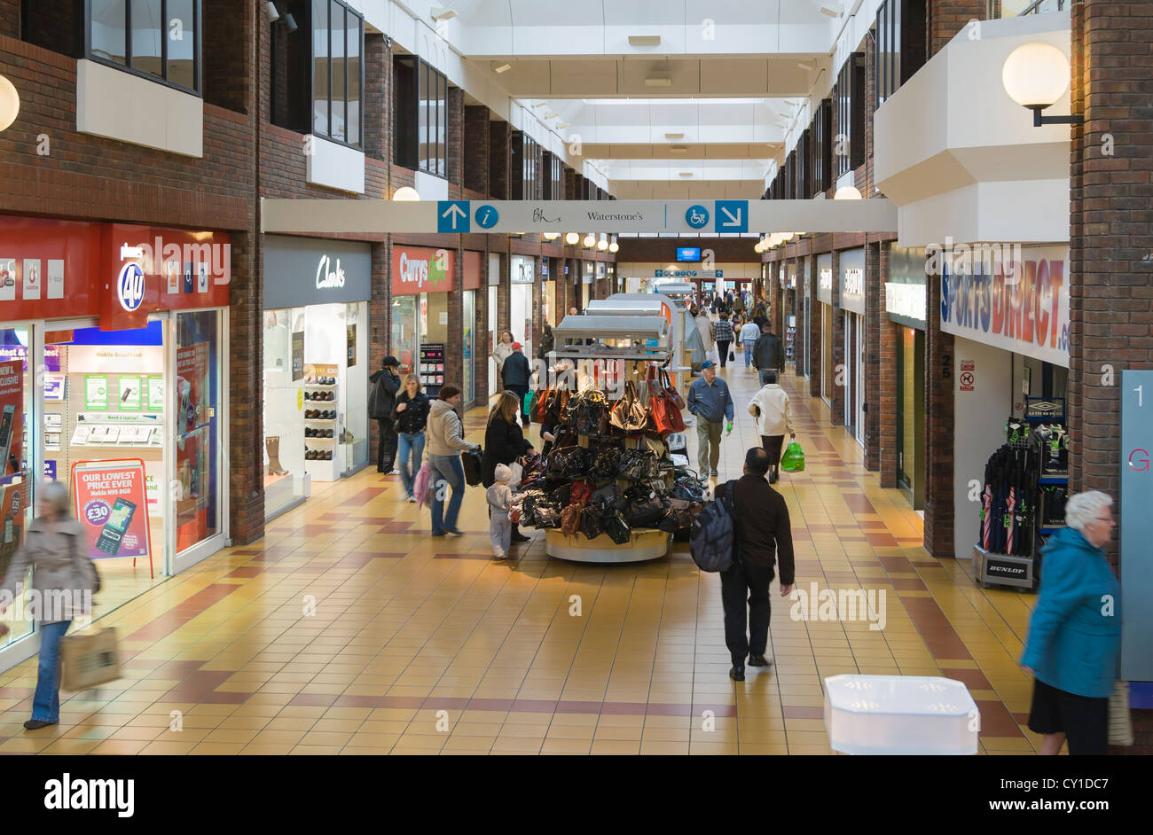 Selbourne walk shopping centre, Walthamstow, London,England Stock Photo