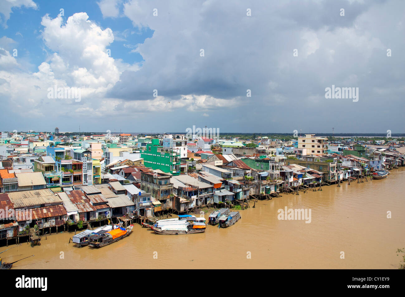 My Tho, Mekong Delta, Vietnam Stock Photo Alamy
