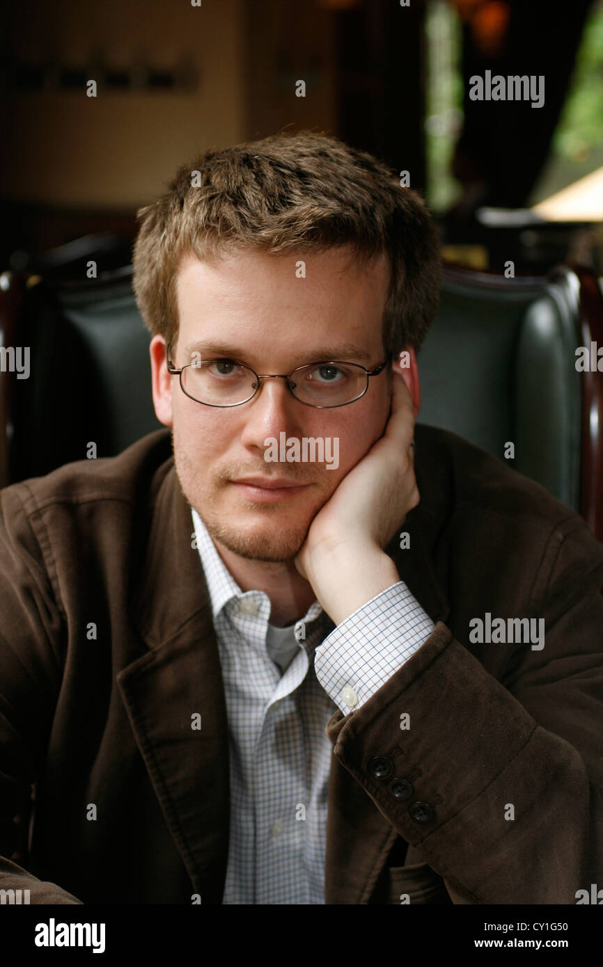John Green, writer Stock Photo Alamy