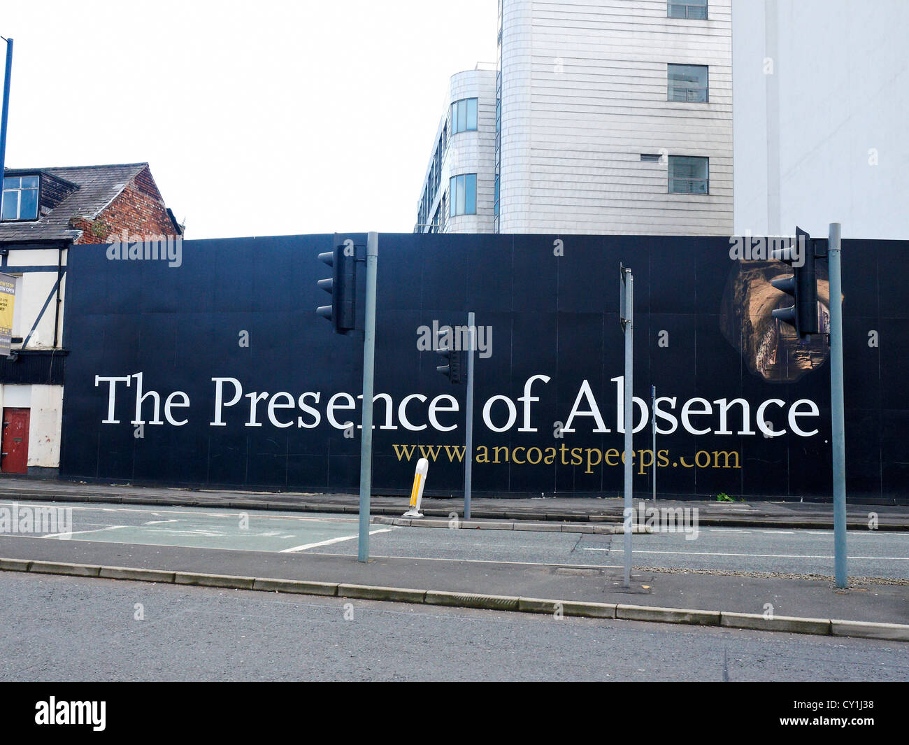Is a ongoing regeneration project in Ancoats Manchester UK Stock Photo