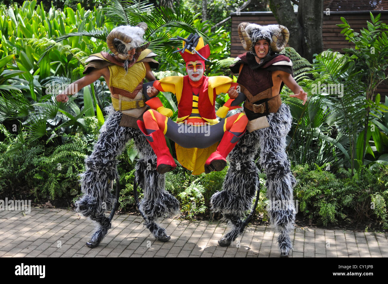 Jumping Stilts Costume