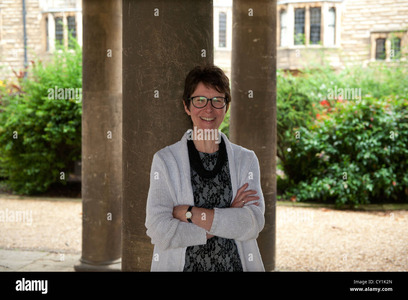 Dr Nicolette Zeeman, Director of Studies in the faculty of English at Kings College, Cambridge University, England, UK. Stock Photo