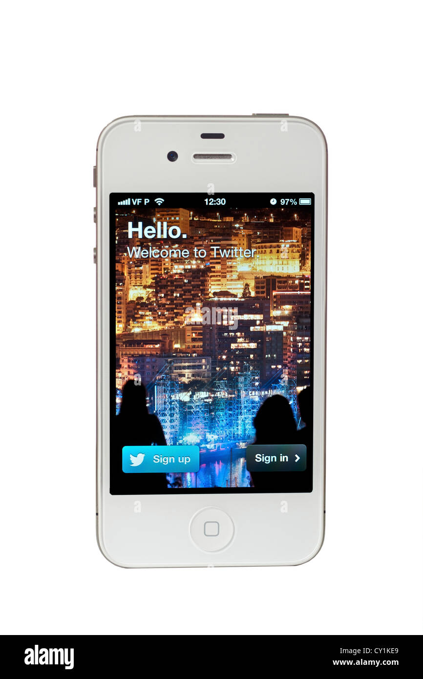 On twitter Cut Out Stock Images Pictures Alamy