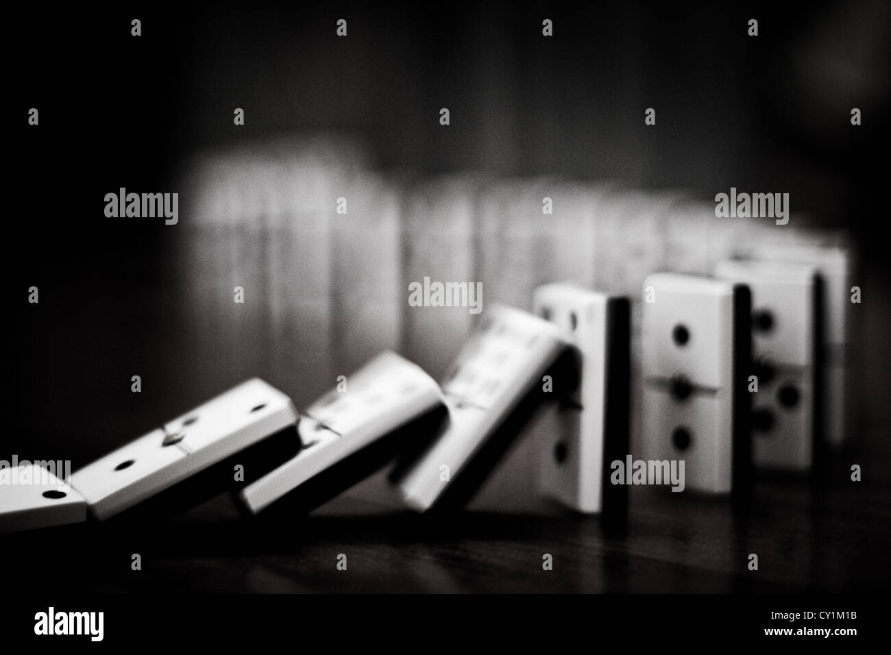 The domino effect. The domino effect