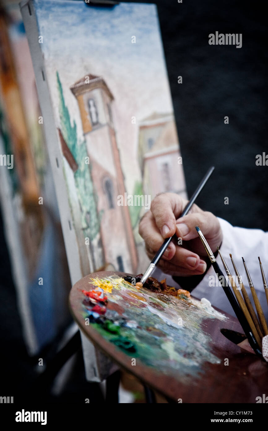Fine art painting old man hi-res stock photography and images - Alamy