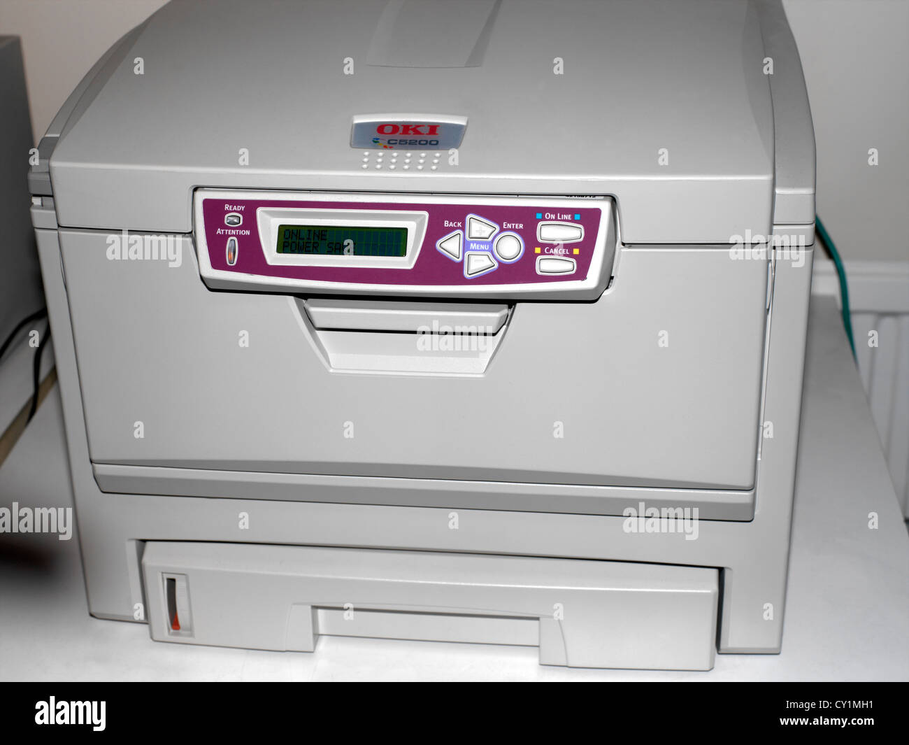 Colour Laserjet Printer Stock Photo - Alamy