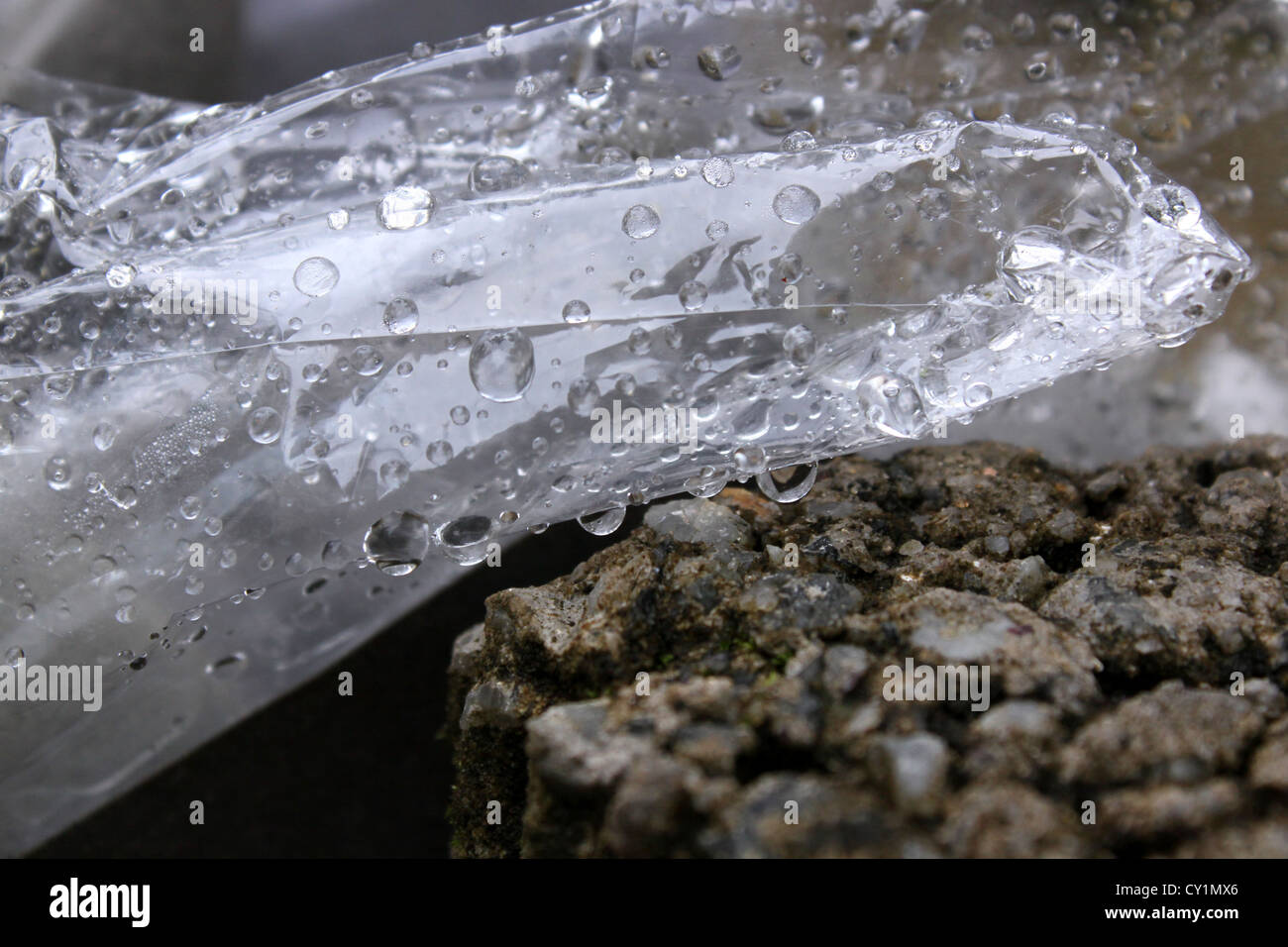 Plastic Bag With Holes Stock Photo - Download Image Now - Water, Plastic Bag,  Leaking - iStock