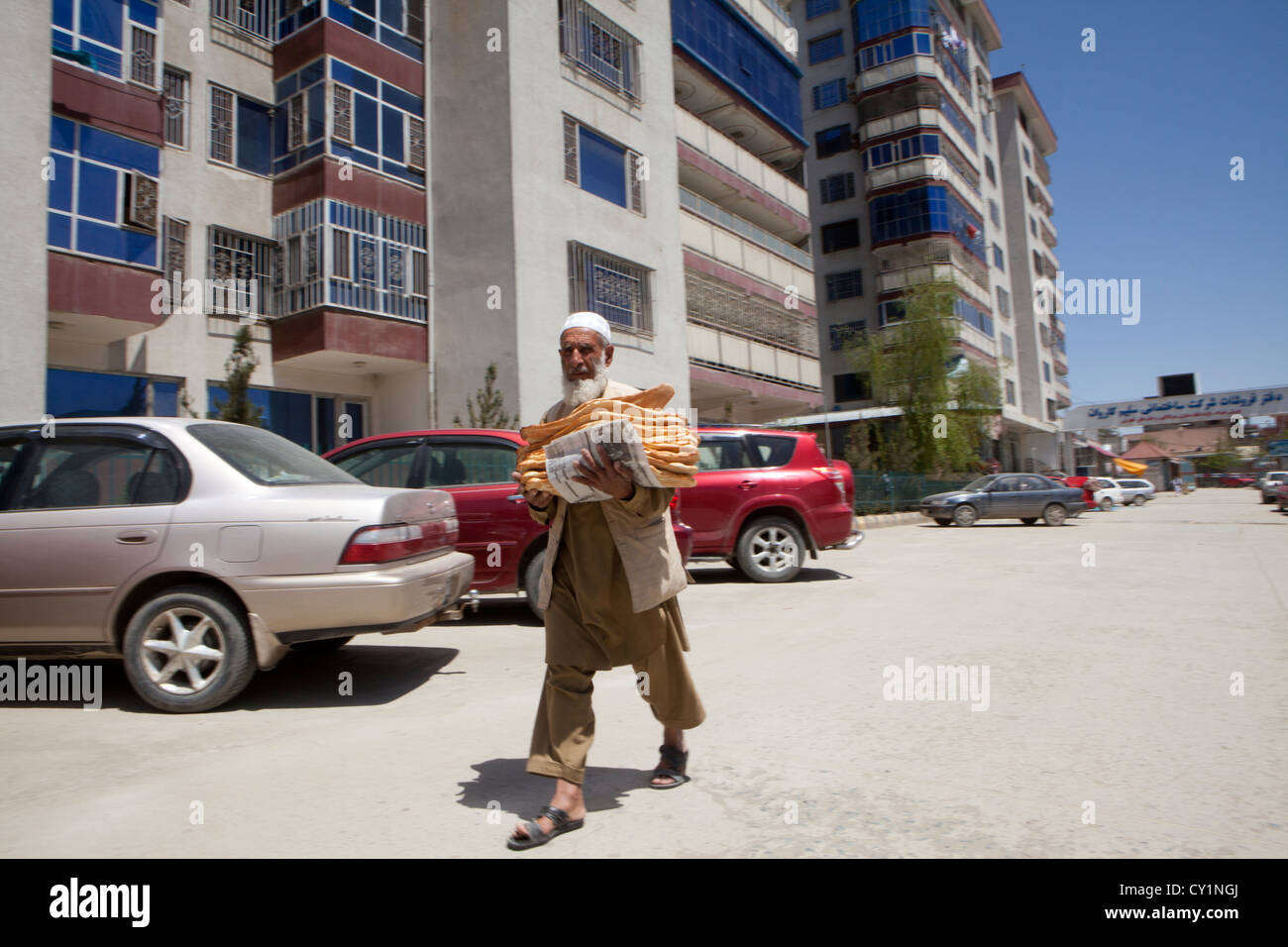 apartment buildings in Kabul, Afghanistan Stock Photo Alamy