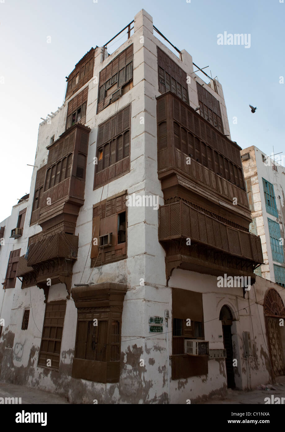 Old Jeddah Houses Saudi Arabia Stock Photo Alamy   Old Jeddah Houses Saudi Arabia CY1NXA 