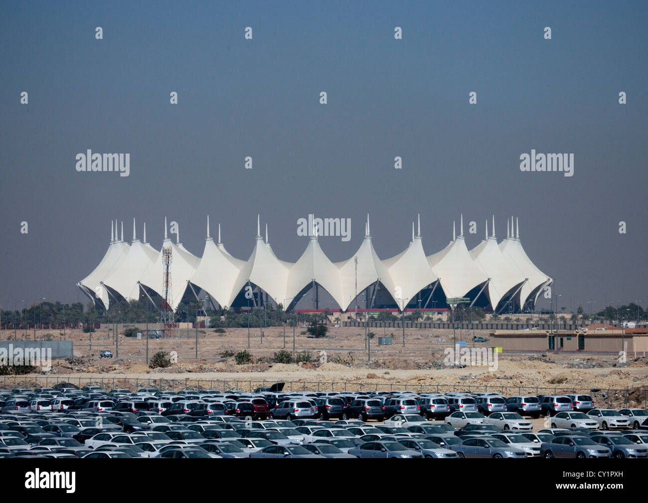 Riyad Stadium, Saudi Arabia Stock Photo