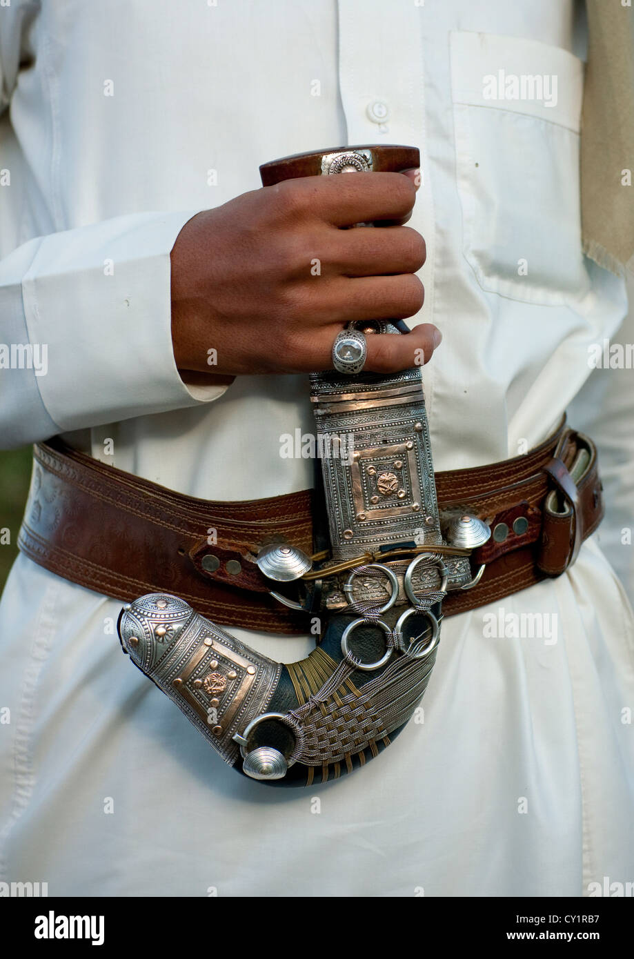 Al Faifa Man With Jambia, Saudi Arabia Stock Photo - Alamy