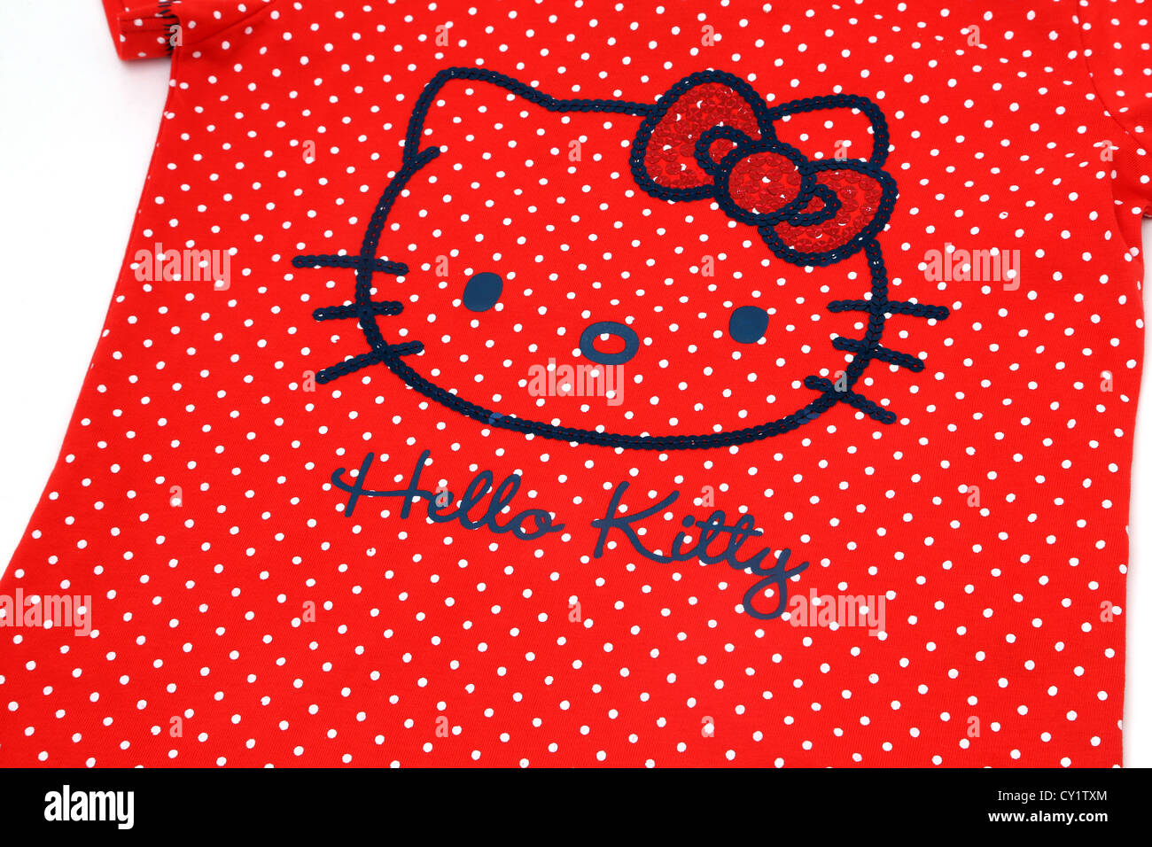 red hello kitty shirt