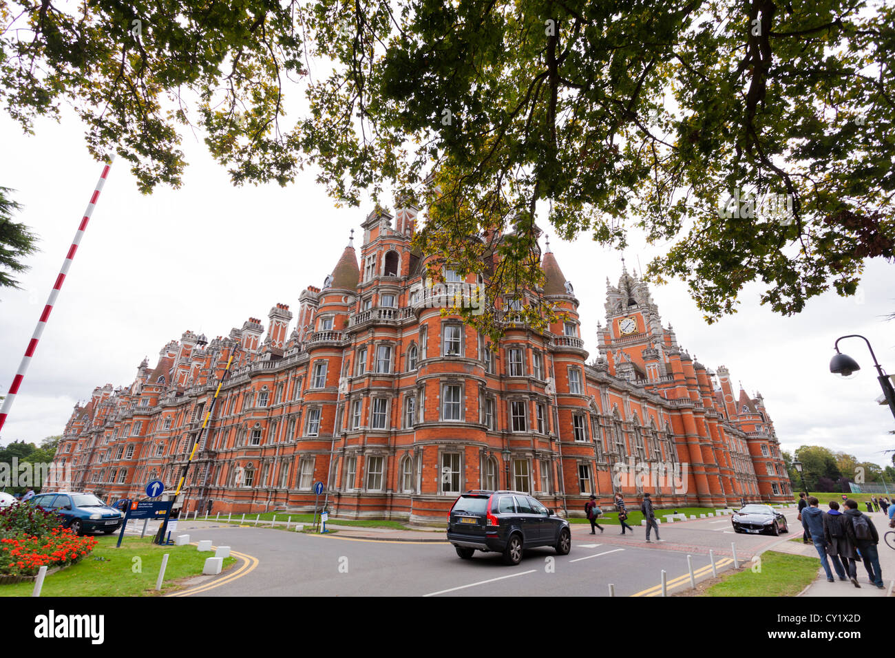 Founder's Building Royal Holloway, University of London Stock Photo Alamy