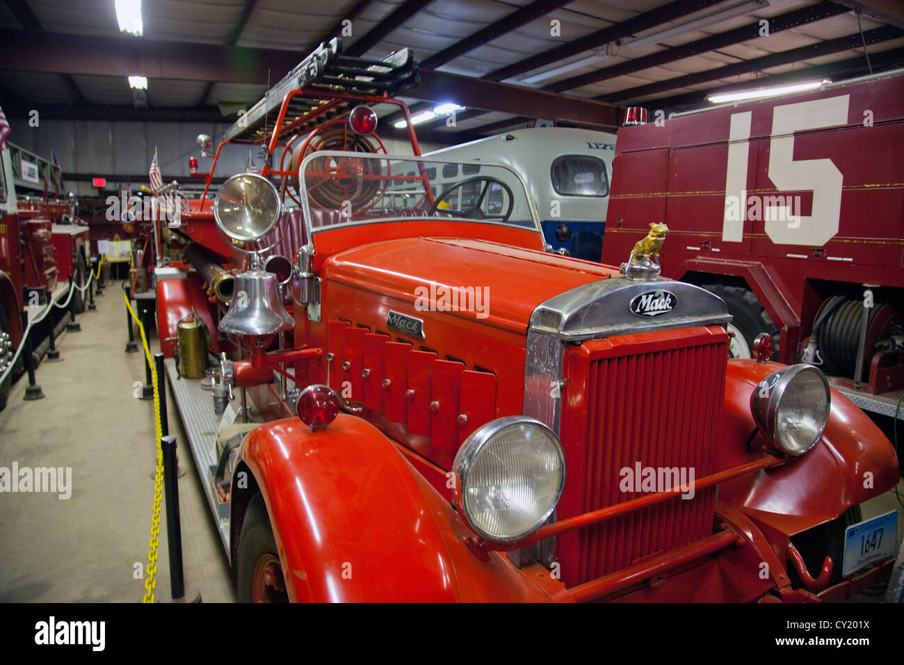 Connecticut fire museum in east windsor CT Stock Photo Alamy