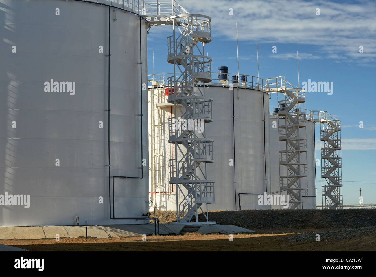 chemical, flammable, fuel, industrial, ladder, load, metal, oil, petroleum, plant, railing