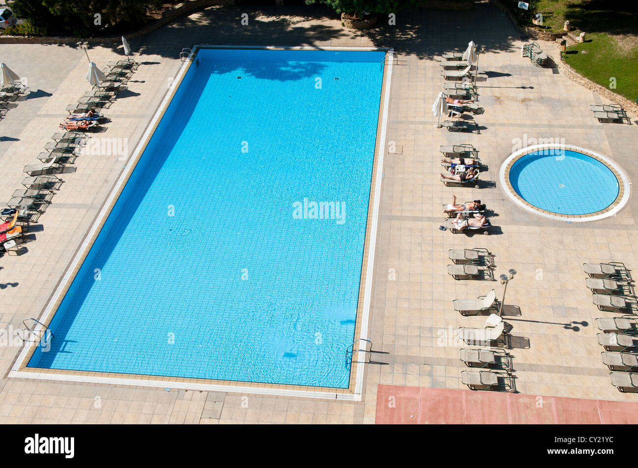 Swimming pool, Cyprus Stock Photo Alamy
