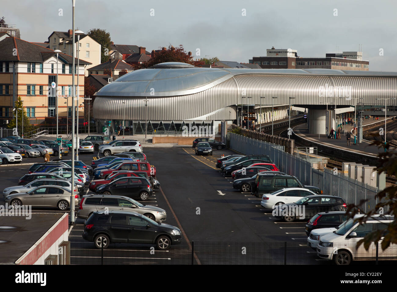 Newport Railway station redesigned and built for the 2010 Ryder cup