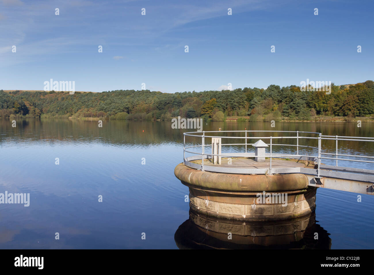 Ogden Water Reservoir Halifax west yorkshire uk Stock Photo Alamy