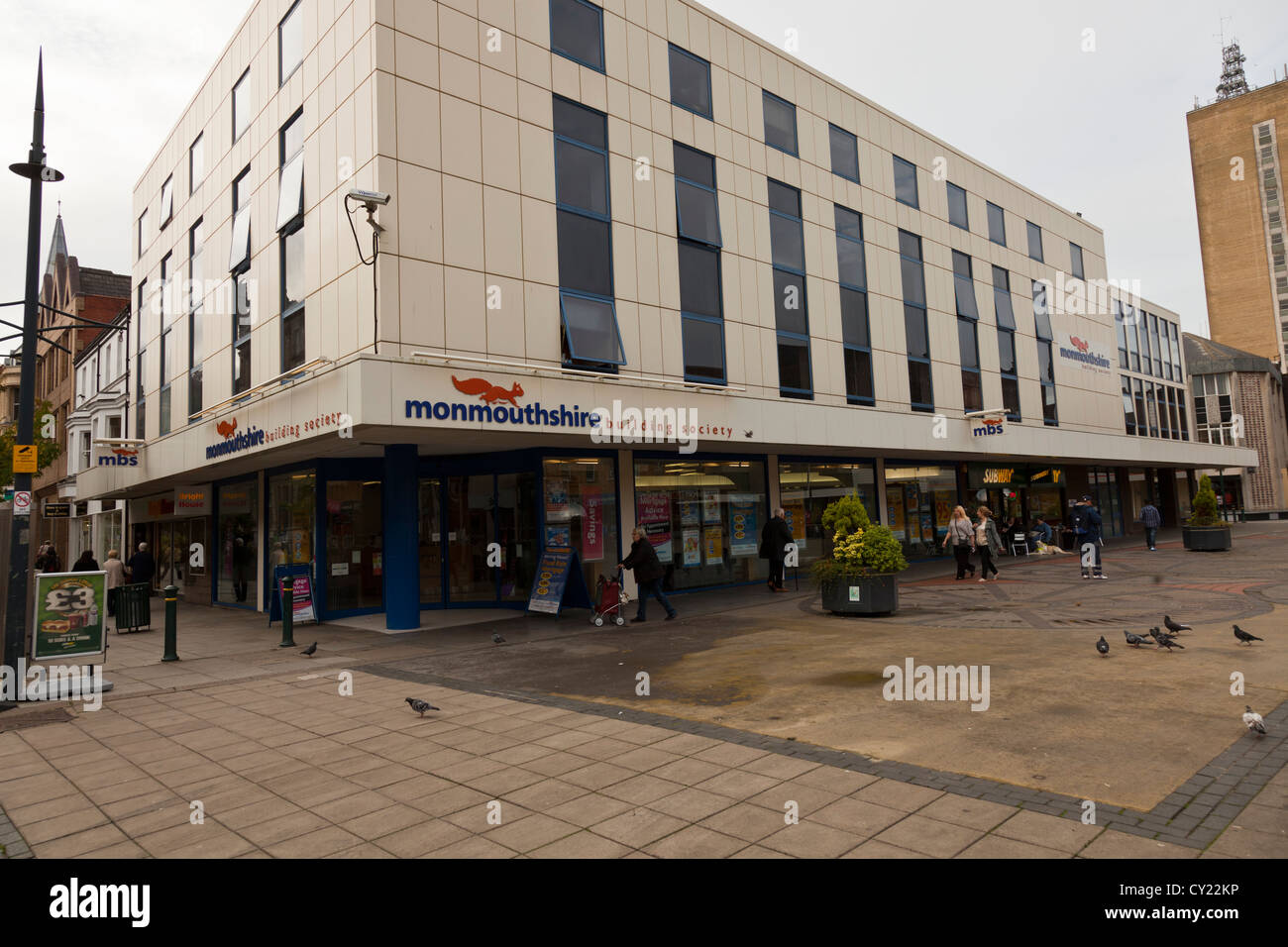 Headquarters of the Monmouthshire building society, John Frost Square ...