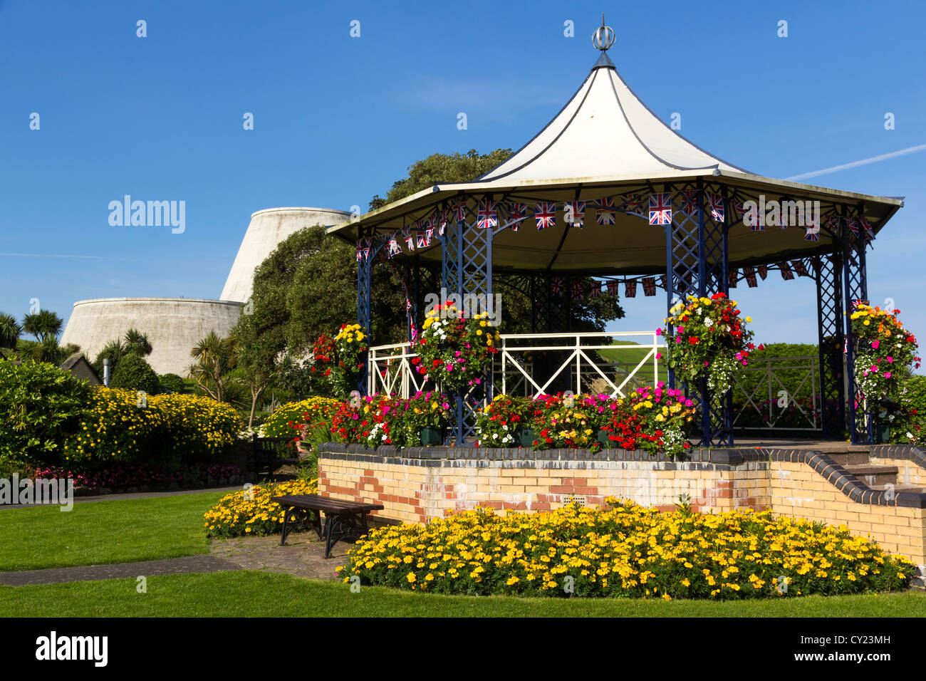 Runnymede Gardens and Landmark Theatre North Devon England