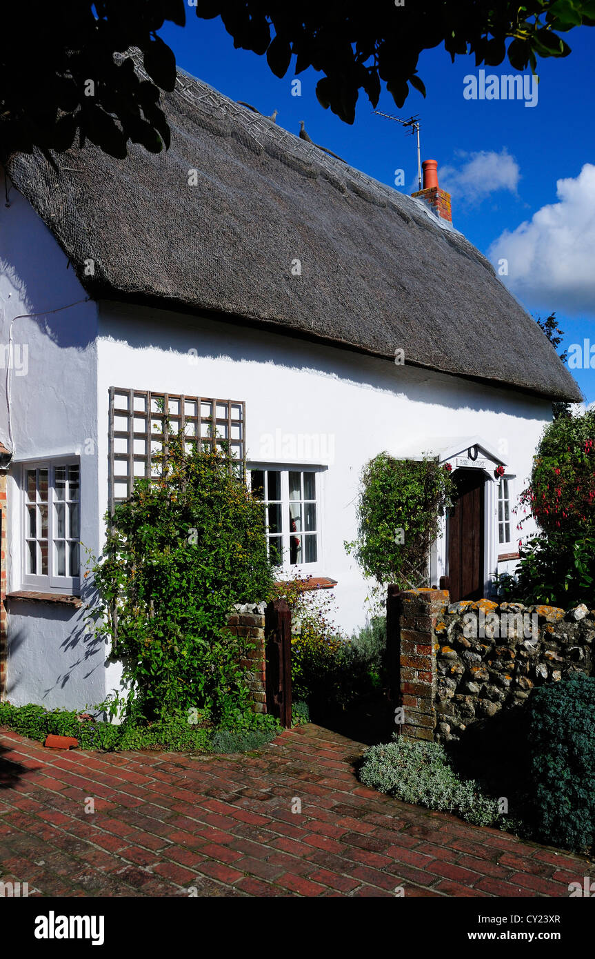 One Of The Oldest Thatched Cottages In The Village Of West