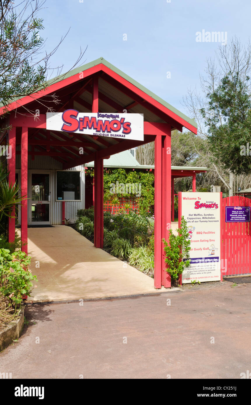 Simmo's Ice Creamery near Dunsborough, Western Australia Stock Photo ...
