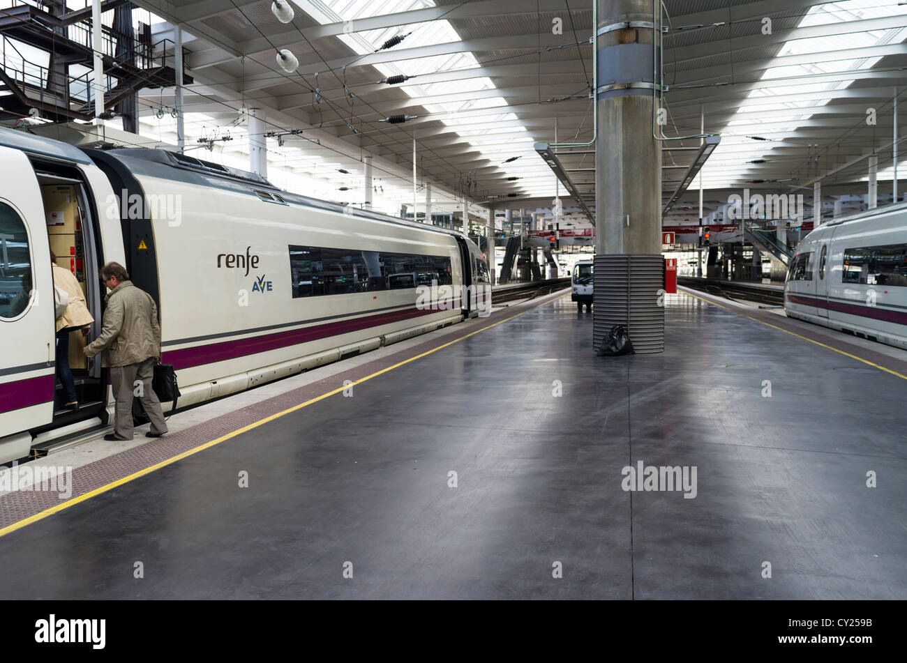 Atocha train station. Madrid. Spain Stock Photo Alamy