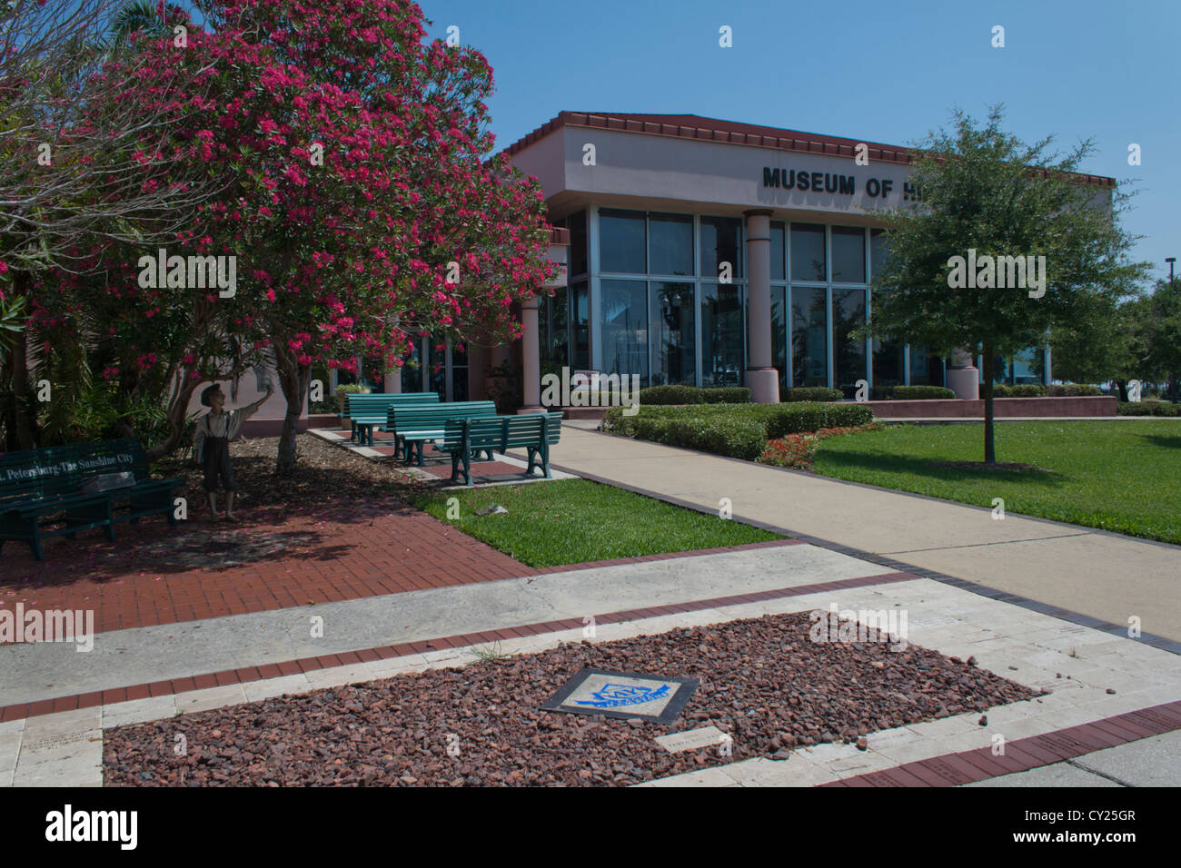 St. Petersburg Museum of History St Petersburg Florida Stock Photo