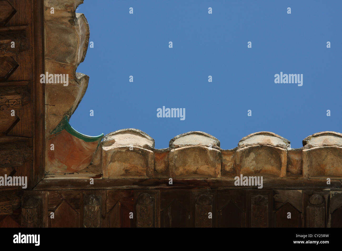 Detail Of The Moorish Architecture Of The Alhambra Stock Photos