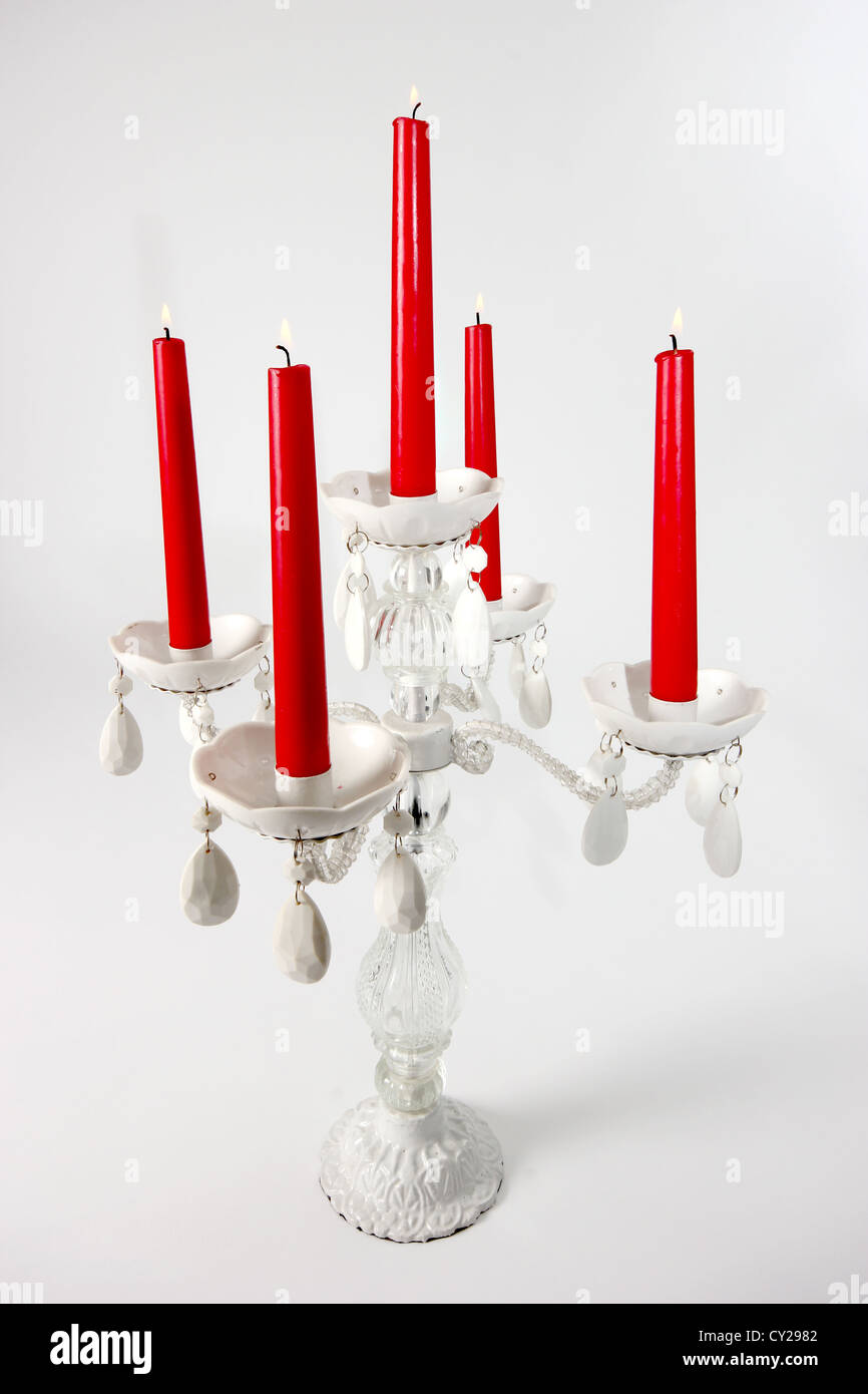 Candelabra candles hires stock photography and images Alamy