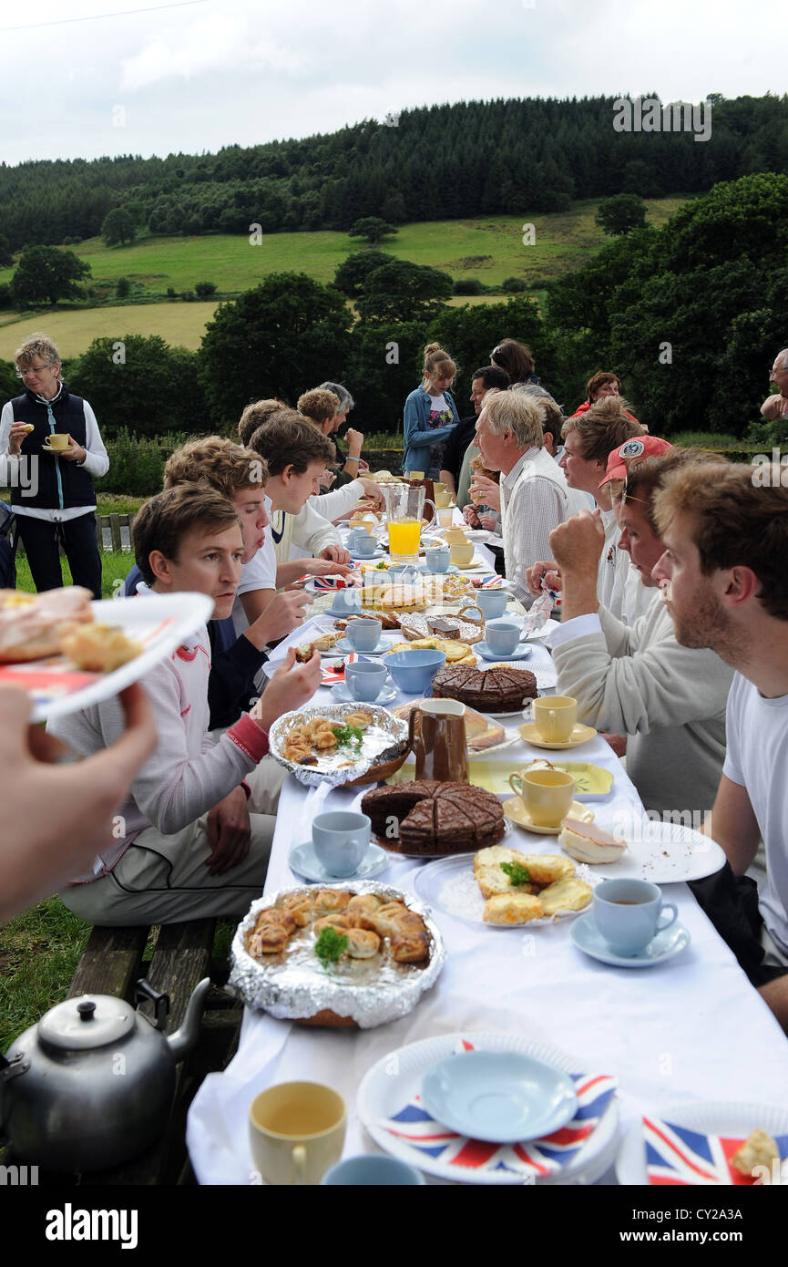 Cricket Tea At The Annual Match Between Arden Hall Visitors And The Sun cricket-tea-at-the-annual-match-between-arden-hall-visitors-and-the-sun