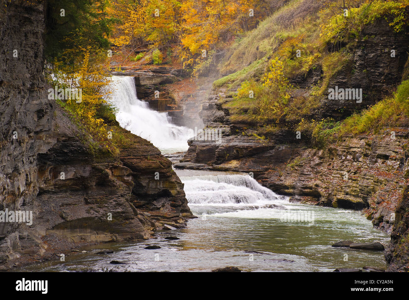 Letchworth state park, Castile, NY Stock Photo Alamy