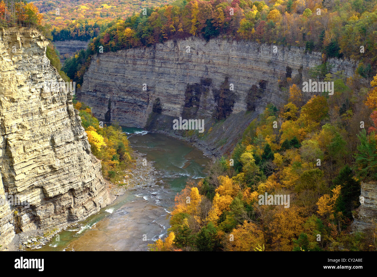 Letchworth state park, Castile, NY Stock Photo Alamy