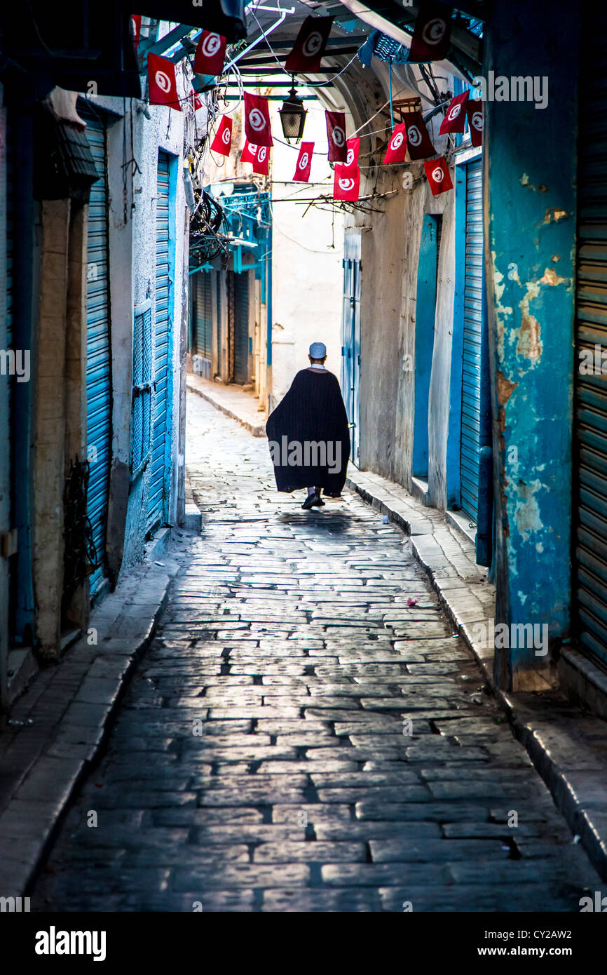 Tunis Medina, Tunis, Tunisia Stock Photo