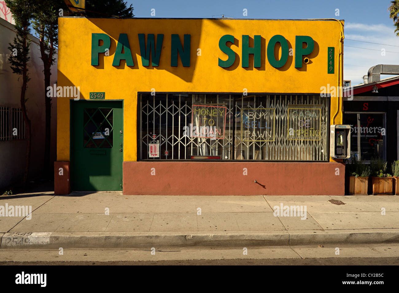 pawn shop lincoln boulevard venice california usa Stock Photo