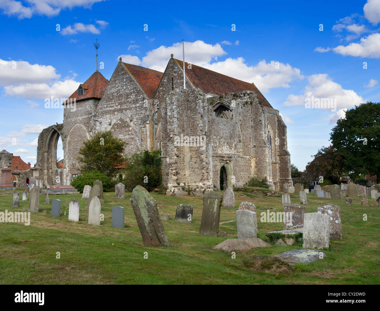 Church of St Thomas the Martyr at Winchelsea, Sussex. Stock Photo