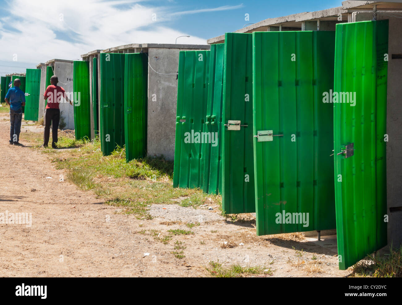 Toilet cubicle doors hi-res stock photography and images - Alamy